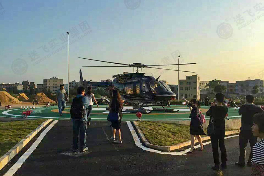 海南?？?海南省腫瘤醫(yī)院 地面停機坪的試飛驗收圖1